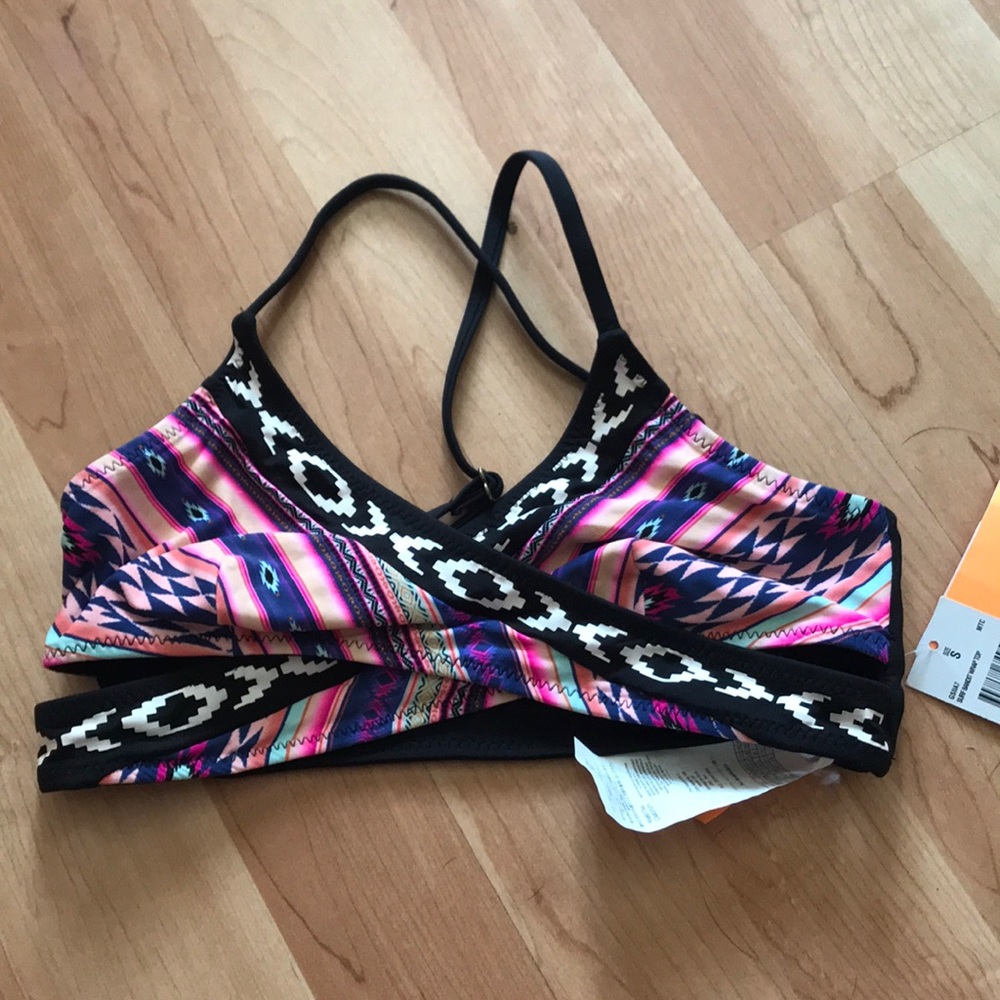 ripcurl reversible wrap top